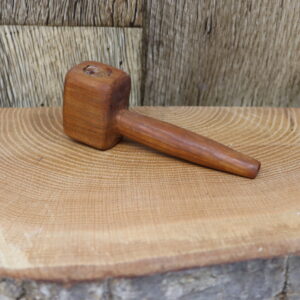 Cherry wood tobacco pipe rectangle
