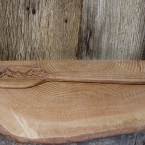 Cherry wood Spatula with detail