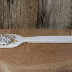Aspen wood spatula with graphic