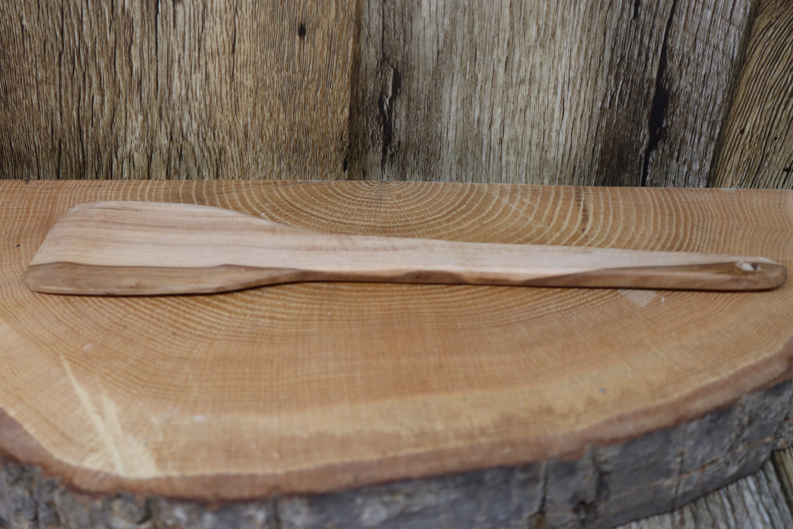 Apple wood spatula