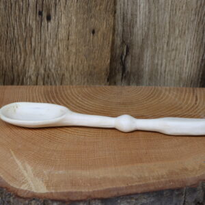 Basswood hand carved small spoon