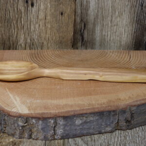Cherry wood spoon hand carved