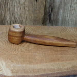 Cherry wood tobacco pipe