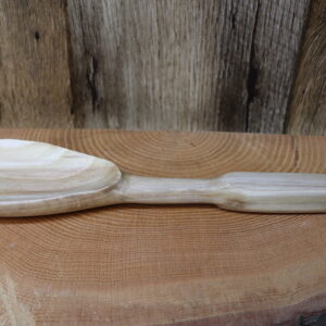 Black walnut spoon hand carved